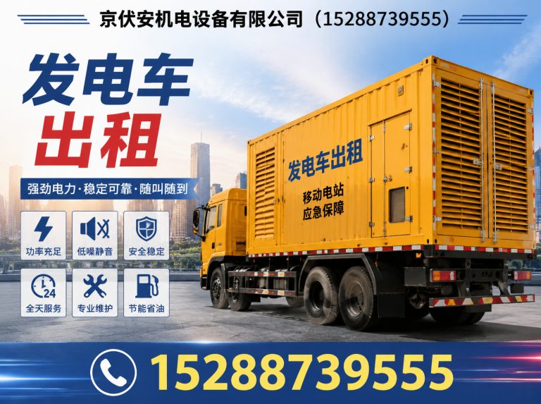 贵阳发电机出租展示图