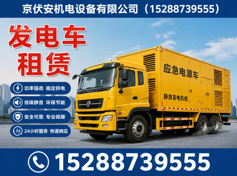 贵阳应急发电机出租展示图